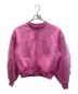 MAISON SPECIAL（メゾンスペシャル）の古着「Tulle Combination Sweatshirt」｜ピンク