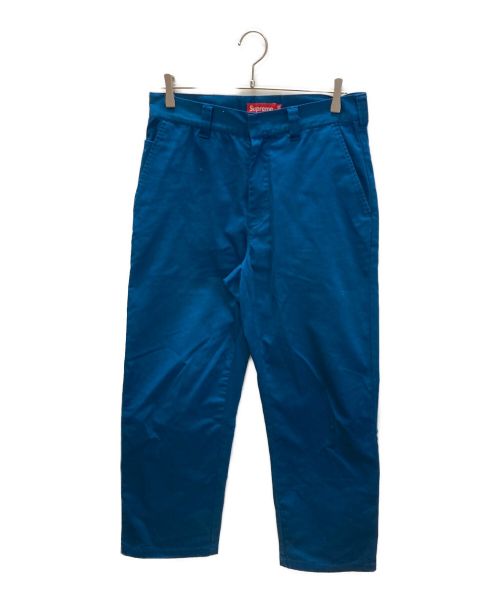 SUPREME（シュプリーム）SUPREME (シュプリーム) Work Pant　 ブルー サイズ:30の古着・服飾アイテム