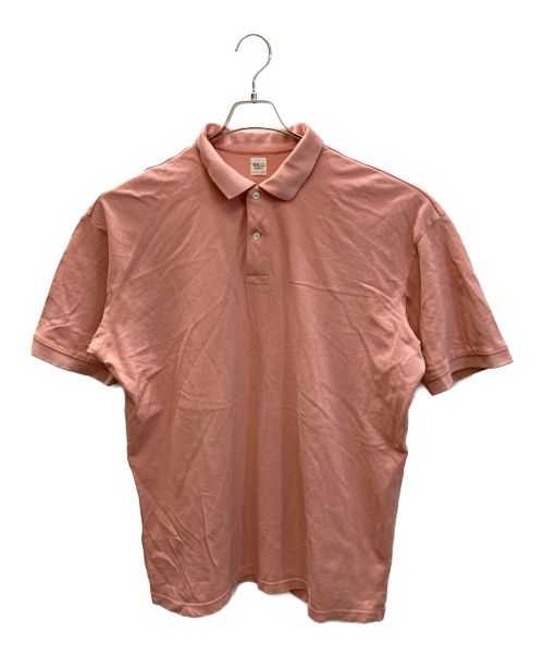 Ron Herman（ロンハーマン）Ron Herman (ロンハーマン) Organic Compact Garment Dye Polo Shirt ピンク サイズ:XLの古着・服飾アイテム