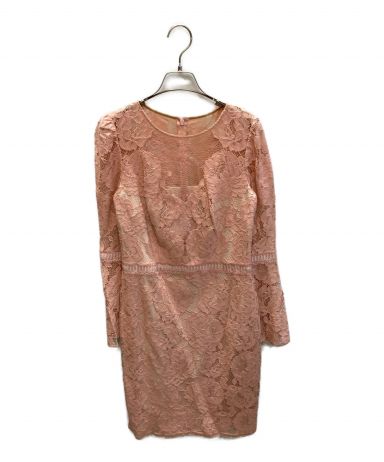 [中古]TADASHI SHOJI(タダシ ショージ)のレディース ワンピース ベルスリーブレースカクテルワンピース