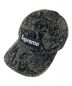 SUPREME（シュプリーム）の古着「Snakeskin Corduroy Camp Cap」｜ブラック