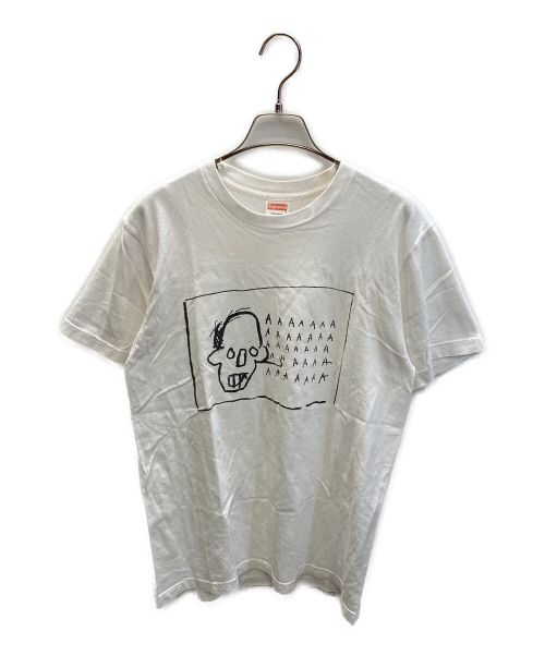 SUPREME（シュプリーム）SUPREME (シュプリーム) Jean Michel Basquiat (ジャンミシェルバスキア) Basquiat AAAA TEE ホワイト サイズ:Mの古着・服飾アイテム