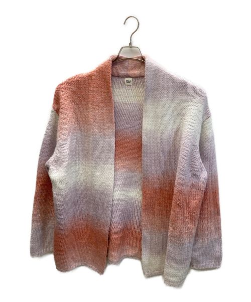 Ron Herman（ロンハーマン）Ron Herman (ロンハーマン) Gradation Knit Cardigan パープル×ピンク サイズ:Lの古着・服飾アイテム