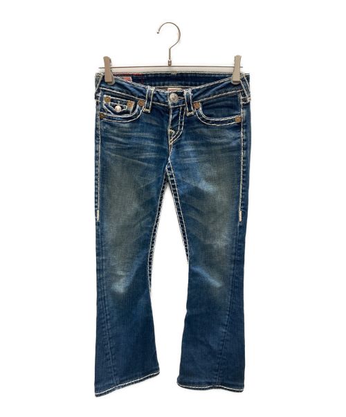 TRUE RELIGION（トゥルー レリジョン）TRUE RELIGION (トゥルー レリジョン) 5本糸ステッチ ブーツカットフレアデニムパンツ インディゴ サイズ:SIZE 26の古着・服飾アイテム