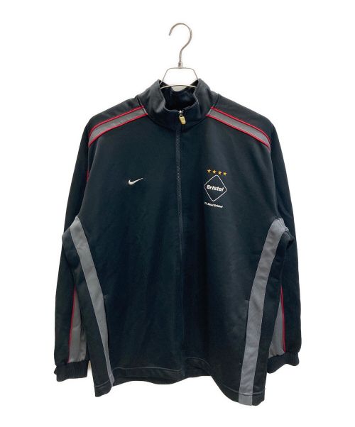 NIKE（ナイキ）NIKE (ナイキ) F.C.R.B. (エフシーアールビー) トラックジャケット ブラック×グレー サイズ:Sの古着・服飾アイテム