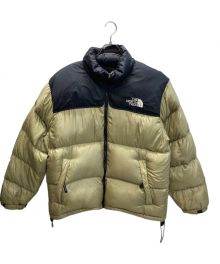 THE NORTH FACE（ザ ノース フェイス）の古着「ヌプシダウンジャケット」｜ベージュ