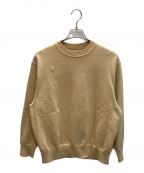 Yonetomiヨネトミ）の古着「WAVE COTTON KNIT PULLOVER」｜ベージュ