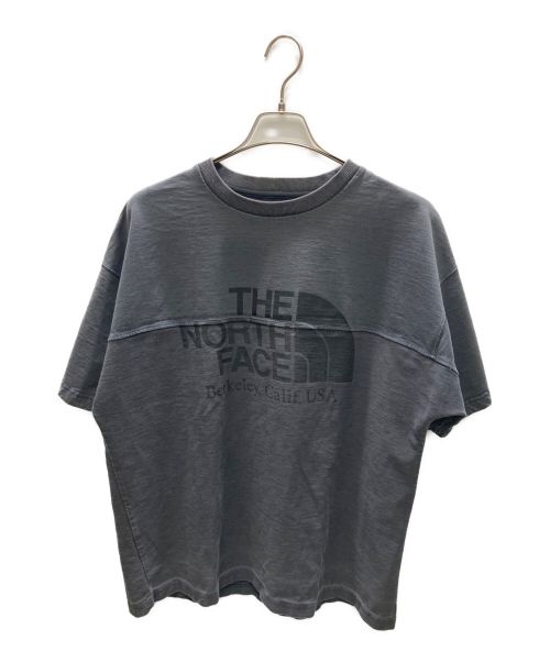 THE NORTHFACE PURPLELABEL（ザ・ノースフェイス パープルレーベル）THE NORTHFACE PURPLELABEL (ザ・ノースフェイス パープルレーベル) Combination H/S Logo Tee グレー サイズ:Mの古着・服飾アイテム