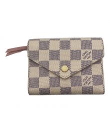 LOUIS VUITTON（ルイ ヴィトン）の古着「3つ折り財布」｜アイボリー