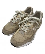 NEW BALANCE (ニューバランス) ローカットスニーカー ベージュ サイズ:26㎝/US8 UK7.5