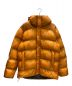 HAGLOFS（ホグロフス）の古着「Puffy Mimic Hooded Jacket」｜オレンジ