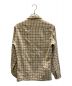 PENDLETON (ペンドルトン) 50's オープンカラーチェックシャツ ベージュ サイズ:M：11000円