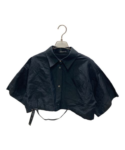 MAISON SPECIAL（メゾンスペシャル）MAISON SPECIAL (メゾンスペシャル) Acetate Linen Bolero Shirt ブラック サイズ:SIZE Freeの古着・服飾アイテム