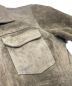 中古・古着 nonnative (ノンネイティブ) WORKER JACKET COW SUEDE カーキ：7000円