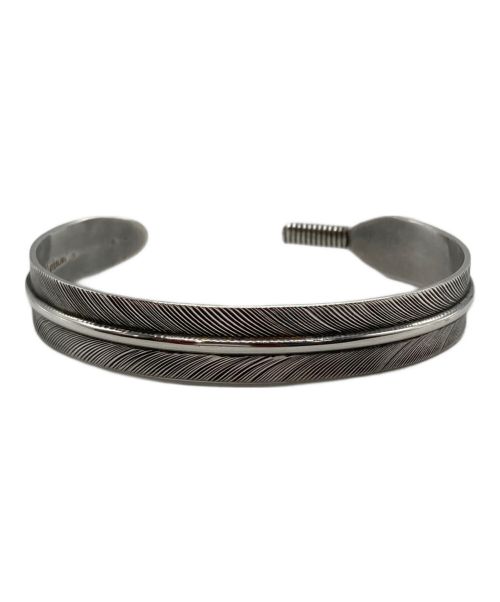 LENA PLATERO（レナ・プラテロ）LENA PLATERO (レナ・プラテロ) NAVAJO SILVER BANGLE FEATHER シルバーの古着・服飾アイテム