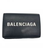 BALENCIAGAバレンシアガ）の古着「3つ折り財布」｜ブラック