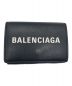 BALENCIAGA（バレンシアガ）の古着「3つ折り財布」｜ブラック