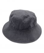 confectコンフェクト）の古着「LINAS Linen Bucket Hat」｜グレー