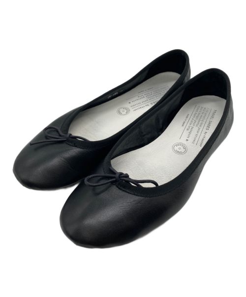 travel shoes by chausser（トラベルシューズバイショセ）travel shoes by chausser (トラベルシューズバイショセ) フラットシューズ ブラック サイズ:SIZE 39の古着・服飾アイテム