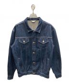 UNUSEDアンユーズド）の古着「13.5OZ DENIM OVERSIZED JACKET」｜インディゴ