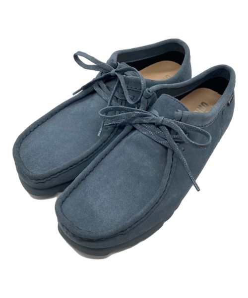 CLARKS（クラークス）CLARKS (クラークス) Wallabee GORE-TEX グレー サイズ:25.5㎝/US8.5 UK7.5の古着・服飾アイテム