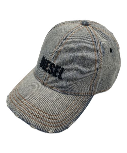 DIESEL（ディーゼル）DIESEL (ディーゼル) CIDAMI デニムキャップ インディゴの古着・服飾アイテム