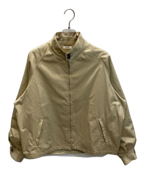 INTERIM（インテリム）INTERIM (インテリム) HIGH-COUNT VENTILE HARRINGTON JACKET ベージュ サイズ:4の古着・服飾アイテム