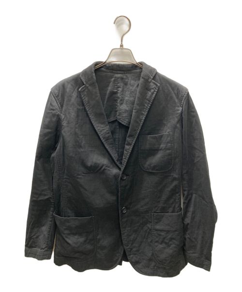 ISSEY MIYAKE MEN（イッセイミヤケメン）ISSEY MIYAKE MEN (イッセイミヤケメン) コットンテーラードジャケット ブラック サイズ:SIZE 2の古着・服飾アイテム