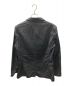 ISSEY MIYAKE MEN (イッセイミヤケメン) コットンテーラードジャケット ブラック サイズ:SIZE 2：19000円