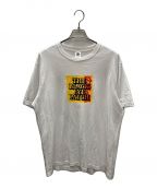 THE BLACK EYE PATCHブラックアイパッチ）の古着「AS ADVERTISEDLBL T-SHIRTS」｜ホワイト