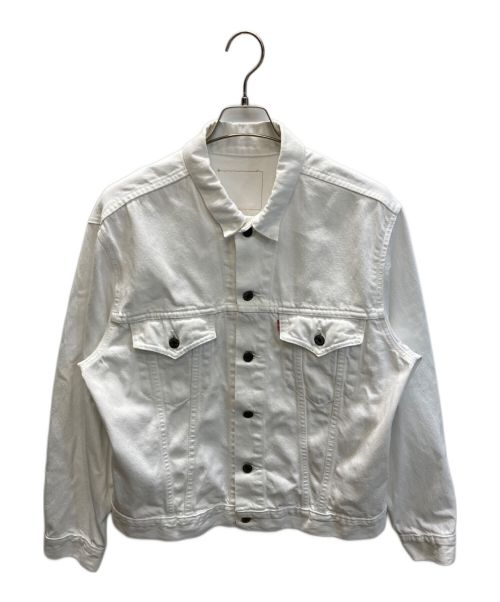 LEVI'S（リーバイス）LEVI'S (リーバイス) 75505 デニムジャケット ホワイト サイズ:46の古着・服飾アイテム