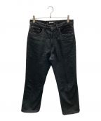 AURALEEオーラリー）の古着「HARD TWIST DENIM 5P PANTS」｜ブラック