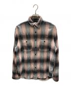 Ron Hermanロンハーマン）の古着「Brushed Plaid SHIRT L／S」｜ピンク×グレー