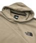 中古・古着 THE NORTH FACE (ザ ノース フェイス) Back Square Logo Hoodie ツイルベージュ サイズ:L：6000円