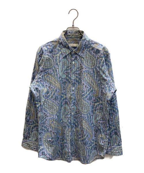 ETRO（エトロ）ETRO (エトロ) ペイズリーロングスリーブシャツ ブルー サイズ:SIZE Lの古着・服飾アイテム