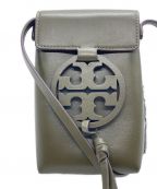 TORY BURCHトリーバーチ）の古着「MILLER PHONE CROSSBODY」｜カーキ