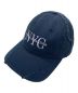 FIFTH（フィフス）の古着「Distressed Tony valentine NYC CAP」｜ネイビー