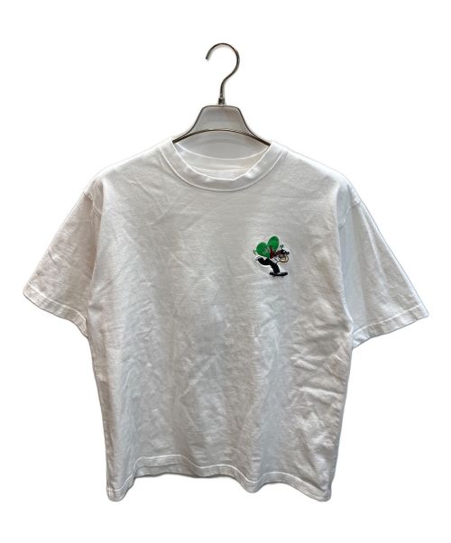 kaoyorinakami（カオヨリナカミ）kaoyorinakami (カオヨリナカミ) スケートボードボーイTシャツ ホワイト サイズ:Sの古着・服飾アイテム