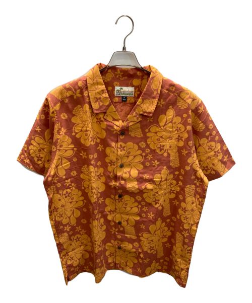 pataloha（パタロハ）pataloha (パタロハ) パタロハ・シャツ オレンジ サイズ:XLの古着・服飾アイテム