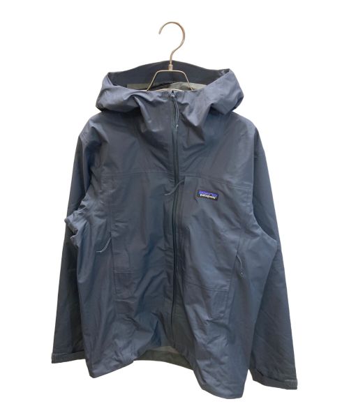 Patagonia（パタゴニア）Patagonia (パタゴニア) ボルダー・フォーク・レイン・ジャケット ネイビー サイズ:Sの古着・服飾アイテム