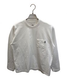 THE NORTH FACE（ザ ノース フェイス）の古着「L/S Airy Relax Tee」｜ホワイト