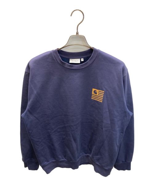 CarHartt（カーハート）CarHartt (カーハート) LABEL STATE FLAG SWEAT ネイビー サイズ:Mの古着・服飾アイテム