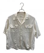 KAPTAIN SUNSHINEキャプテンサンシャイン）の古着「Open Collar SS Shirt」｜ホワイト