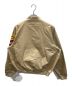 QUIGLEY (キグリー) COTTON VARSITY JACKET ベージュ サイズ:L 未使用品：15000円