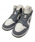 NIKEナイキ）の古着「WMNS AIR JORDAN 1 Mid」｜グレー