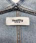 Healthy DENIM (ヘルシーデニム) Rye デニムオーバーオール インディゴ サイズ:SIZE 1：6000円