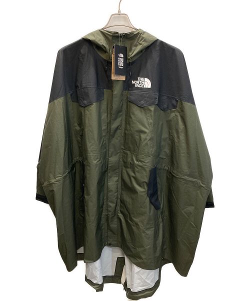 THE NORTH FACE（ザ ノース フェイス）THE NORTH FACE (ザ ノース フェイス) UNDERCOVER (アンダーカバー) アンダーカバー ハイクフィッシュテイルシェルパーカー カーキ×ブラック サイズ:Lの古着・服飾アイテム