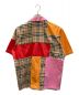 BURBERRY (バーバリー) Colorblock Vintage Check Short-sleeve マルチカラー サイズ:M：30000円