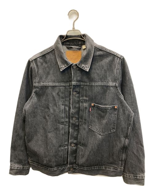 LEVI'S PReMIUM（リーバイスプレミアム）LEVI'S PReMIUM (リーバイスプレミアム) TYPE I トラッカージャケット ブラック サイズ:Lの古着・服飾アイテム