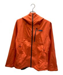 Patagonia（パタゴニア）の古着「グラナイト・クレスト・レイン・ジャケット」｜オレンジ